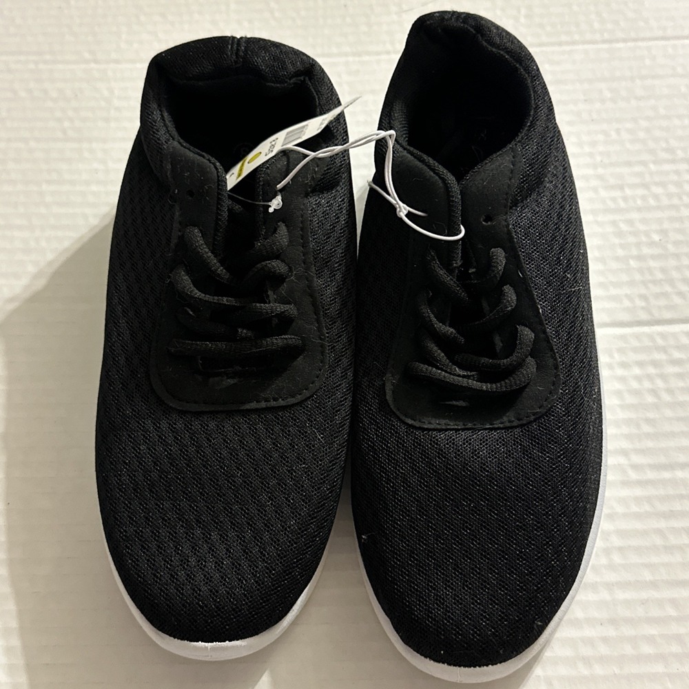 Zone Pro Ladies Black Mesh Athletic Sneakers Shoes Womens Size 8 New